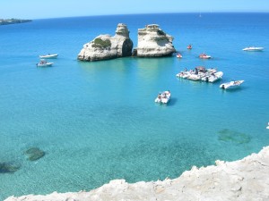 Torre dell'Orso, il faraglione delle Due Sorelle